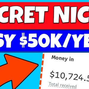 Make $50K/Year With This SECRET Niche And FREE Traffic (Affiliate Marketing For Beginners 2021)