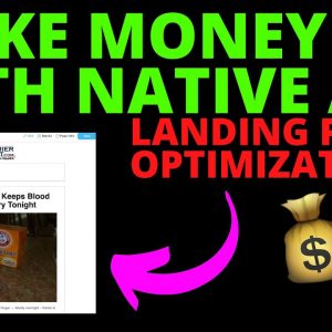 How to Make Money using Native Advertising [Landing Page Optimisation]
