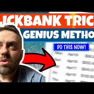 GENIUS and EASY ClickBank Affiliate Marketing Method (EARN $50-150/Day)