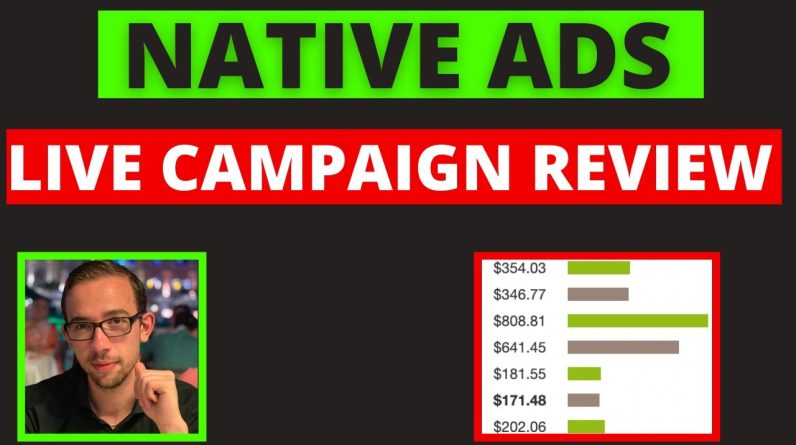 Native Ads Masterclass With Colin Dijs - Live Campaign Review